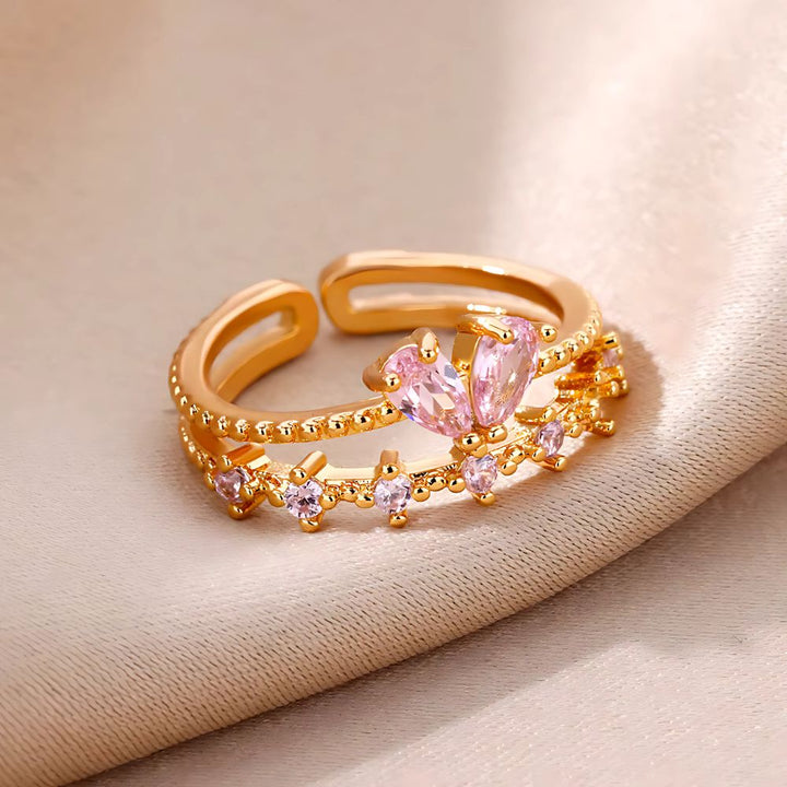 Aesthetic Gold Rings