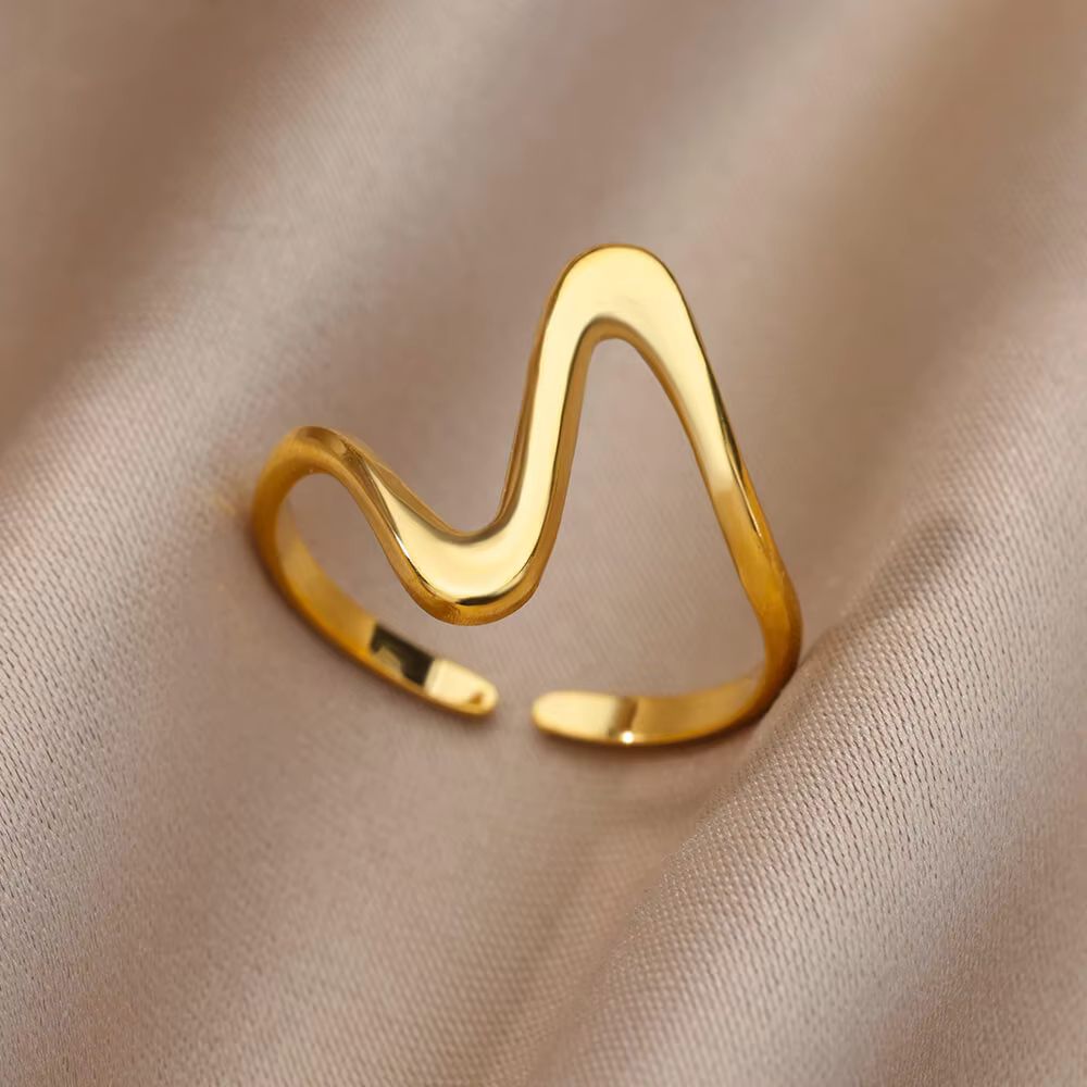 Aesthetic Gold Rings