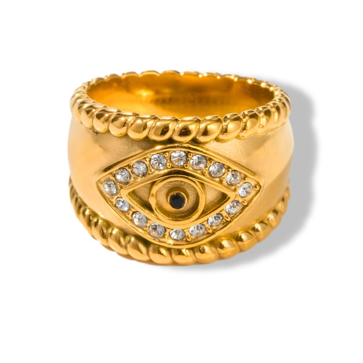 Twist Eyes Ring