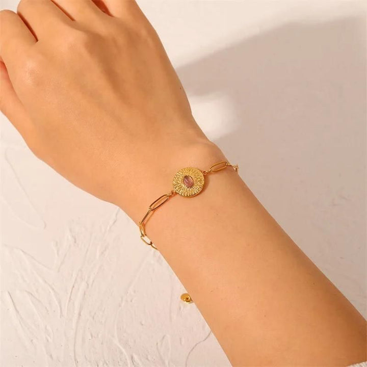 Circle Card Bracelet