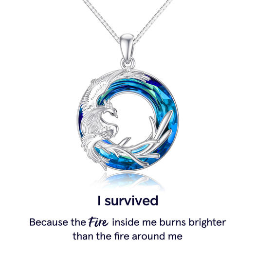 'Phoenix' Crystal Necklace