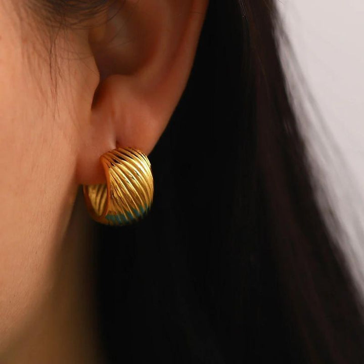 Threaded Creative Earrings