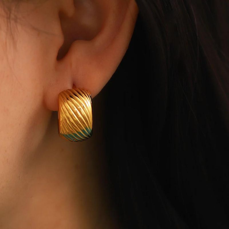 Threaded Creative Earrings