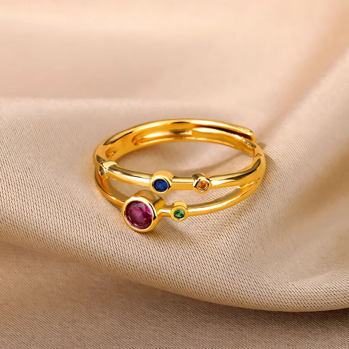 Aesthetic Gold Rings