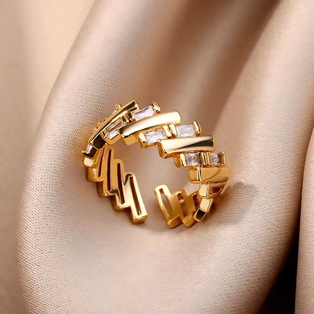 Aesthetic Gold Rings