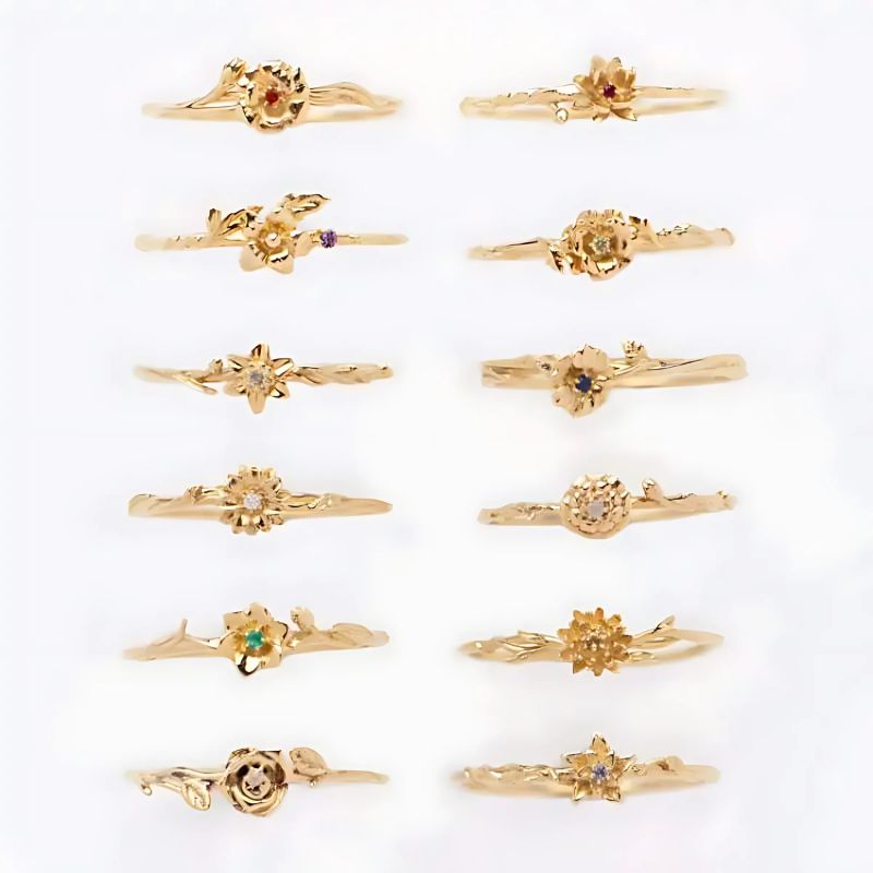 Flora Radiance Rings