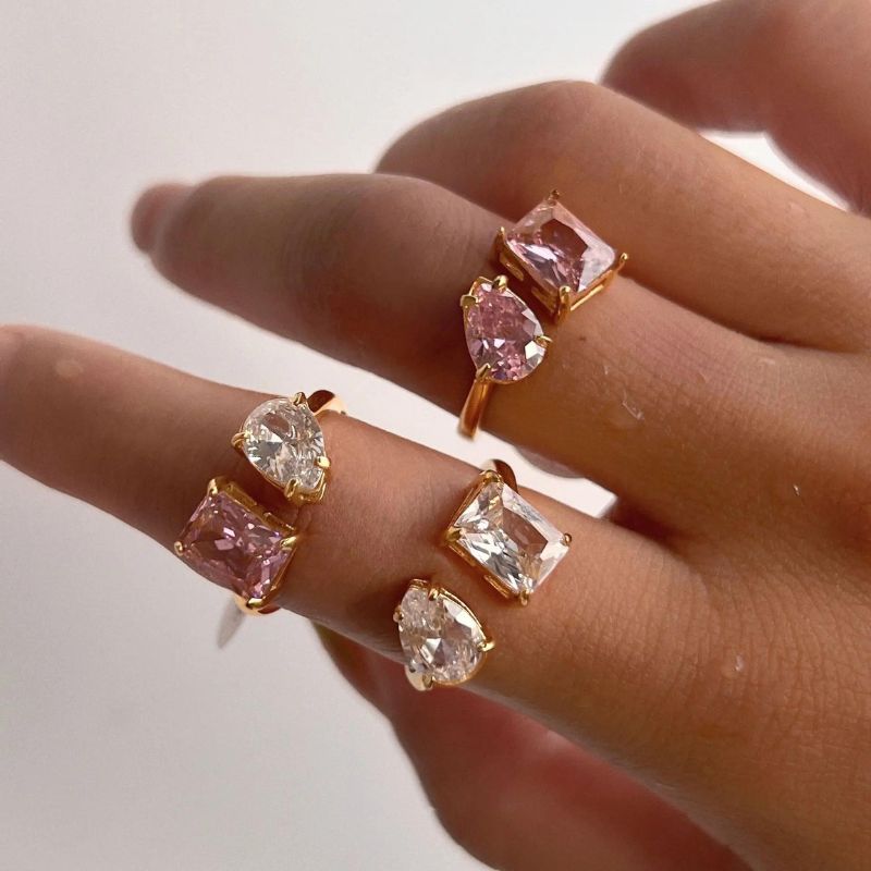 Crystal Love Ring