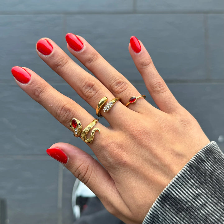 Aesthetic Snake Ring