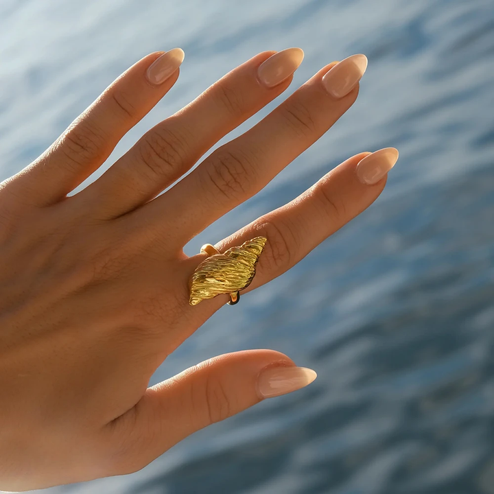 Spiral Shell Ring