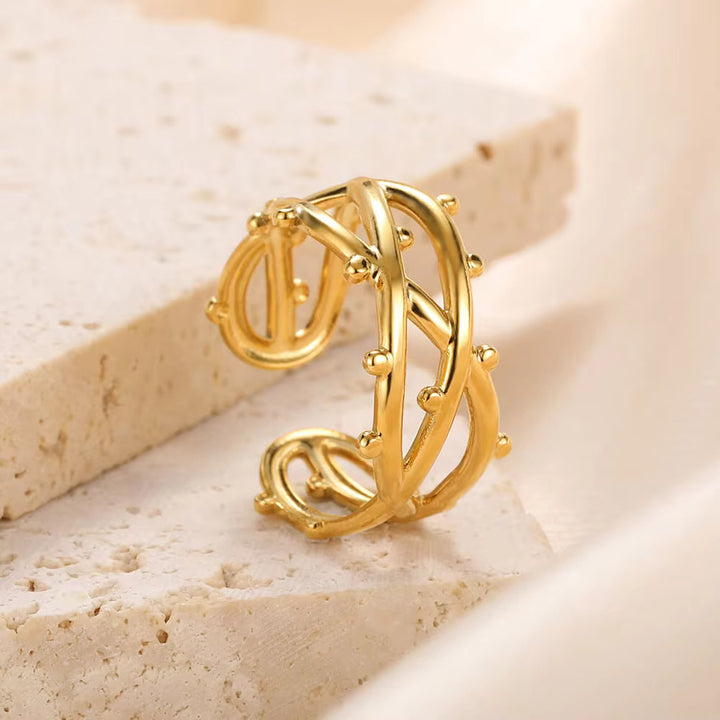 Punk Gold Rings