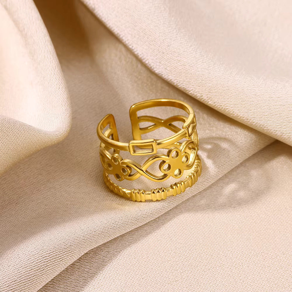 Punk Gold Rings