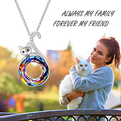 "Best Friend" Cat Necklace