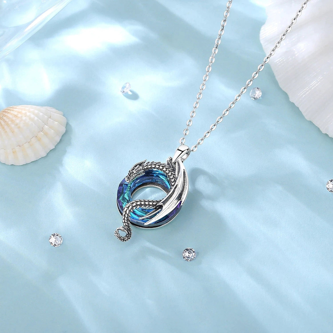 'Dragon' Crystal Necklace