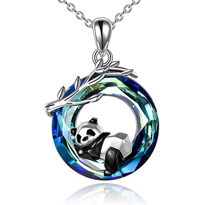 Panda Crystal Necklace