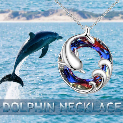 "Devotion" Dolphin Necklace