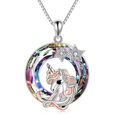 'Unicorn' Crystal Necklace